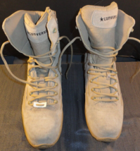 Converse Men&#39;s Rapid Response Tactical Boots Desert Suede Tan C8894 SIZE 15W - £52.27 GBP