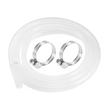 Uxcell Offers 19Mm(3/4&quot;) Id By 25Mm(1&quot;) Od By 10 Feet Of Clear Silicone ... - £34.41 GBP