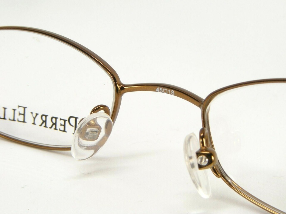 PERRY ELLIS PE-ASPEN-1 BRONZE EYEGLASSES GLASSES METAL FRAME ASPEN 45-18-130mm Item image 6