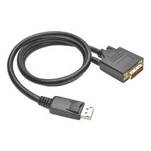 Tripp Lite DisplayPort to DVI Active Cable Adapter, DP 1.2 with Latches, DP to D - $42.75