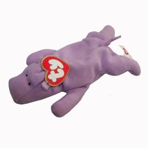 Happy The Hippo #6 McDonald&#39;s Ty Teenie Beanie Baby 1998 Happy Meal MTWT... - $5.95