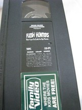 Flesh Hunters VHS HORROR Sci-Fi Don Fischer Halloween - £61.63 GBP