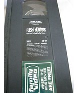 Flesh Hunters VHS HORROR Sci-Fi Don Fischer Halloween - £60.95 GBP