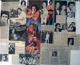 Gregory Harrison ~ 36 Color And B&amp;W Vintage Clippings, Articles From 1977-1983 - £5.92 GBP