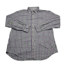 Vineyard Vines Murray Shirt Mens M White Plaid Long Sleeve Collared Top - £13.18 GBP