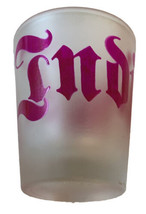Indiana Graffiti Style Lettering Souvenir Frosted Shot Glass - €5,05 EUR