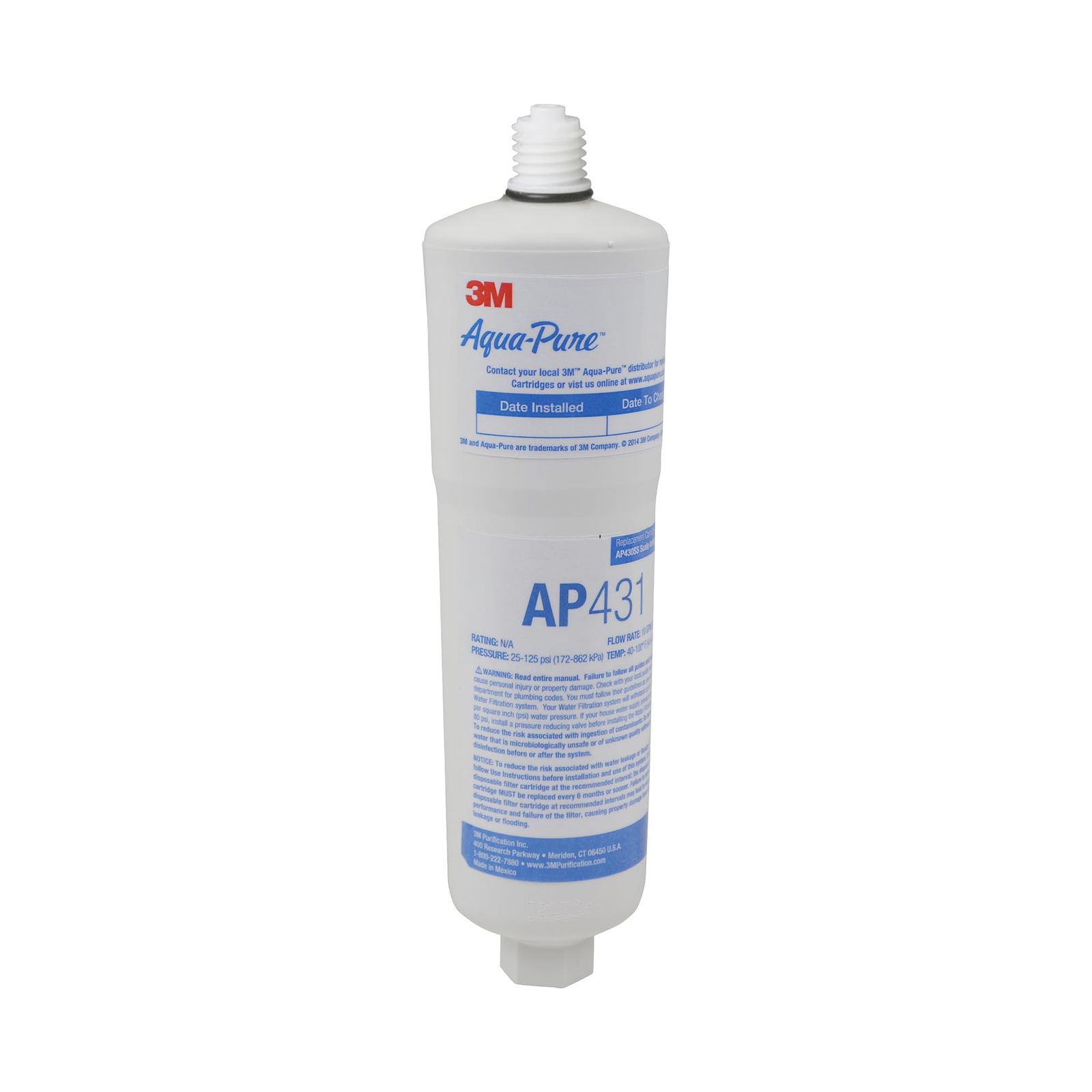 3M Aqua-Pure Whole House Scale Inhibition Inline Replacement Water Cartridge AP4