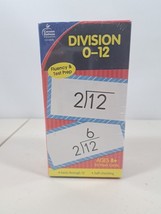 NWT Flash Cards-Division 0-12-Ages 8 &amp; Up) (93 Cards) Carson Education - $7.85