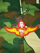 Balloon Royal Thai Army Parachutist Wing Badge Fabric Thailand Military #1 - £7.59 GBP