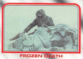1980 Topps Star Wars ESB #24 Frozen Death Han Solo Harrison Ford Hoth - £0.70 GBP