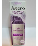 Aveeno Absolutely Ageless Daily Moisturizer Sunscreen SPF 30 1.7 Oz Read Discrip - $27.00