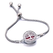 New Bracelets bangle Aroma Diffuser Perfume Essential Oil Aromatherapy Lockets j - £8.51 GBP