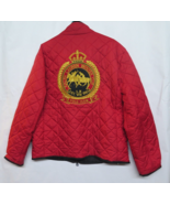 Vtg Polo Ralph Lauren XL Red Switzerland 2008 Crest RRL Rugby Mercer Jac... - £261.17 GBP