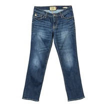 Dear John Jeans Blue Denim Playback Comfort Straight Size 26 Low Rise Lot 46-056 - £11.75 GBP