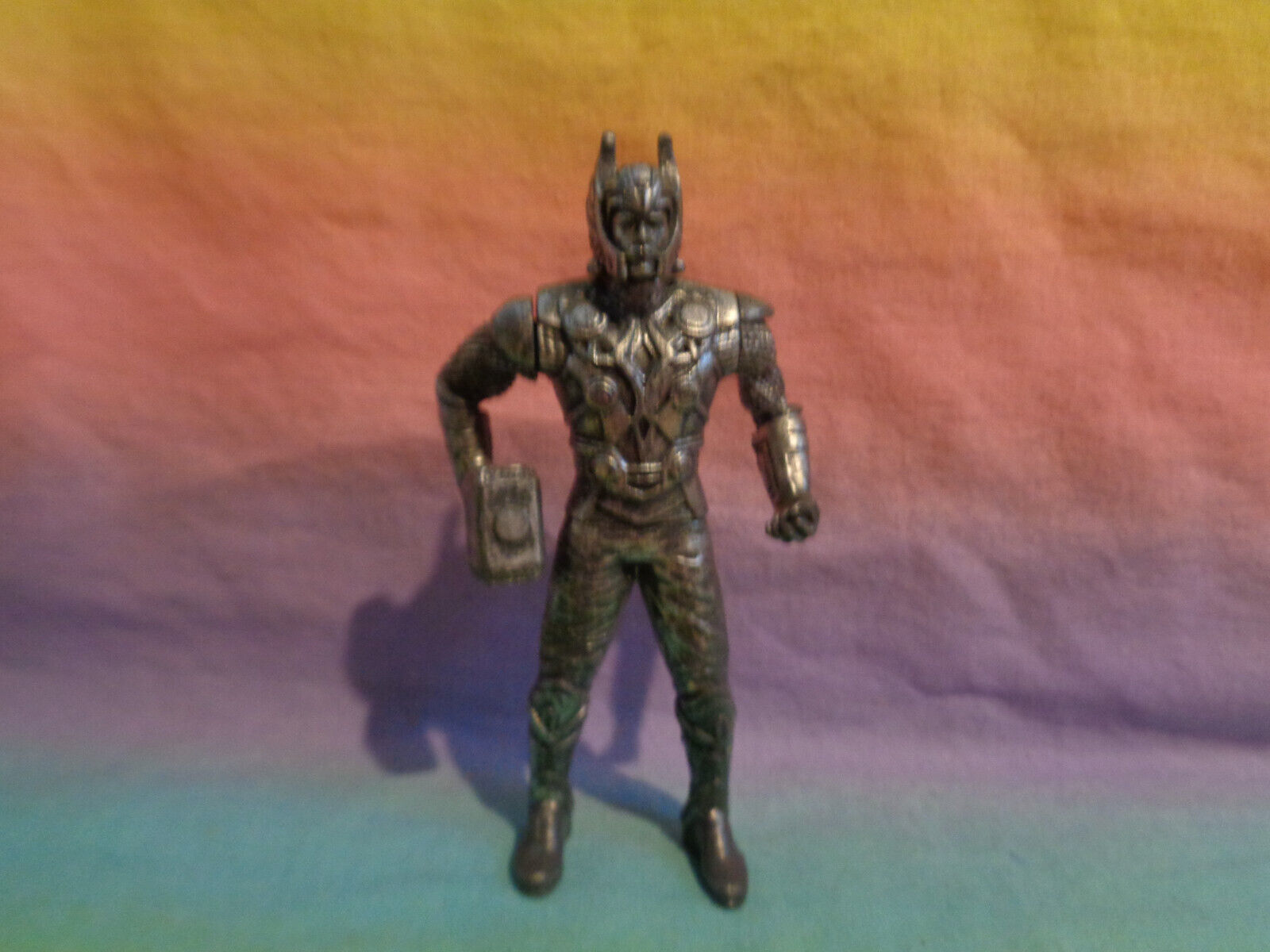 Primary image for 2011 Burger King Kids Club Marvel Silver Thor Avengers Action Figure