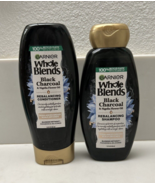 GARNIER WHOLE BLENDS BLACK CHARCOAL REBALANCING SHAMPOO &amp; CONDITIONER SET - $19.24 CAD