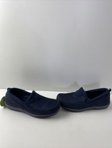 Easy Street ADITA Navy Blue Fabric Athleisure Comfort Flats Women’s Size 9.5 W - £18.50 GBP