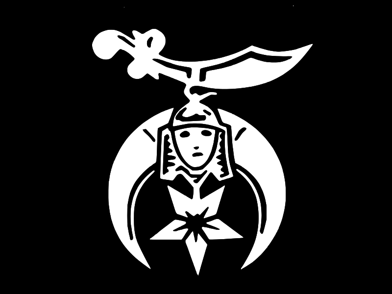 SHRINERS FREEMASON Masonic Vinyl Decal Car Window Wall Sticker CHOOSE SIZE COLOR