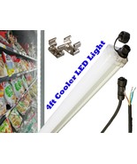 4FT Walk in cooler Waterproof LED TUBE LIGHT 30W SHOP LIGHT + POWER LEAD... - €51,33 EUR