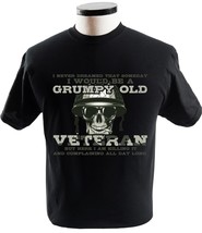 Mens Veteran Shirt Grumpy Old Veteran Killing It And Complaining - £13.54 GBP+