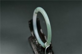 old jade bracelet grade A Burma gemstone bangle natural untreated 180750... - $340.05