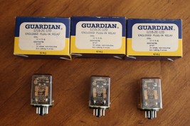 3x Guardian 1215-2C-12D Enclosed Plug-In Relay - DPDT 12VDC Coil 10 Amp ... - £9.25 GBP