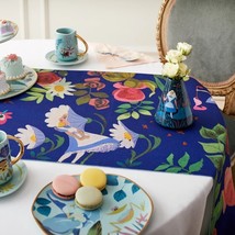 New Disney Parks Alice in Wonderland 70th Anniversary Table Runner By Mary Blair - £47.38 GBP