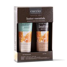 Cuccio Naturale Butter And Scrub Essentials Kit - Provides An Intense Hydrating  - £13.56 GBP