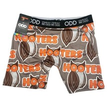 ODD Stand Out Be Odd HOOTERS Boxer Briefs Underwear Brown Mens Size Large - $15.41