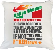 Italian Women Have A Fire Inside Them. Witty And Hilarious Ceramic White... - £19.74 GBP+