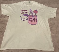 Hello Kitty Shirt.  Strawberry Milk XL - £18.33 GBP