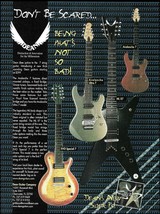 Dean EVO Special Avalanche Ultra ML X7 7-string guitar advertisement ad print - £3.32 GBP