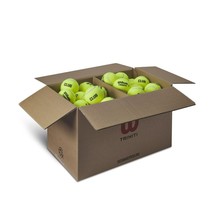 Wilson - WR8209201001 - TRINITI Club Tennis Balls - Case of 72 - USPTA LOGO - £140.92 GBP
