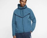 Nike Windrunner Jacket Mens Zip Blue Grey Loose Fit CJ4299 432 Size M - $74.95