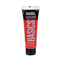 Liquitex BASICS Acrylic Paint 118 ml Tube - Cadmium Red Deep Hue  - $24.00