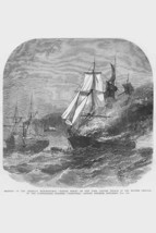 Merchantman &quot;Harvey Birch&quot; burned in the English Channel - £15.96 GBP