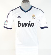 Adidas ClimaCool Real Madrid Football Club White Short Sleeve Jersey Men&#39;s NWT - £71.35 GBP