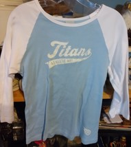 ladies xl 3 quarter length sleeve Titans shirt by Reebok  - £7.49 GBP
