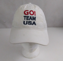 Vintage United States Olympic Team Apparel Go! Team USA Adjustable Baseball Cap - £9.17 GBP