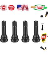 TR414 Rubber Snap-In Valve Stems for 0.453 Inches Rim Holes - Set of 4 - $262.55 MXN
