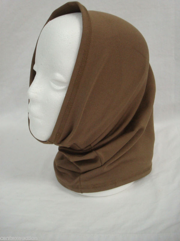 Pre-owned Military Issue Polypropylene Gaiter Neck Scarf Brown Military ... - $12.38