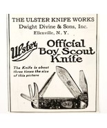 1930 Official Boy Scouts Of America Knife Advertisement Ulster Multi-too... - £11.54 GBP