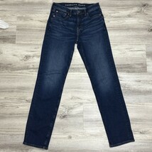 American Eagle Jeans Mens Size 29x34 Original Straight Airflex Blue Med ... - $18.22