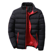 Men&#39;s Puffer Coat Cotton Autumn Winter Warm Light Weight Cotton Filled - £19.67 GBP