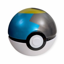 Moon Ball Pokemon Collectible Tin: Blue and Grey Pokeball (Empty) - $18.10 CAD