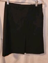 NWT J Crew Womens Black Mini Skirt Size OP Sexy Office Wear Church - $21.99