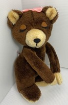 1977 Dakin Nature Babies Hugging BEAR 9&quot; Plush Stuffed Animals Toys Tedd... - $5.89