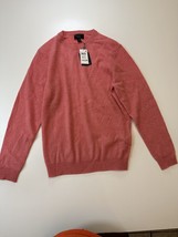 Club Room Sweater Small Burn Red Scoop Neck Cashmere Long Sleeve Women’s - £26.00 GBP