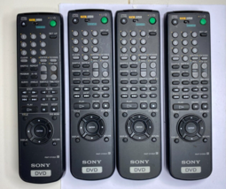 4 Pack Lot Sony RMT-D108A Dvd Player Remotes For DVP-S53 S533D S530D MXXD3 - Oem - $19.95