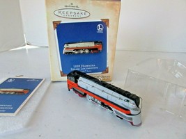 HALLMARK ORNAMENT 2004 1939 HIAWATHA STEAM LOCOMOTIVE 9TH IN SERIES LotD - $6.60